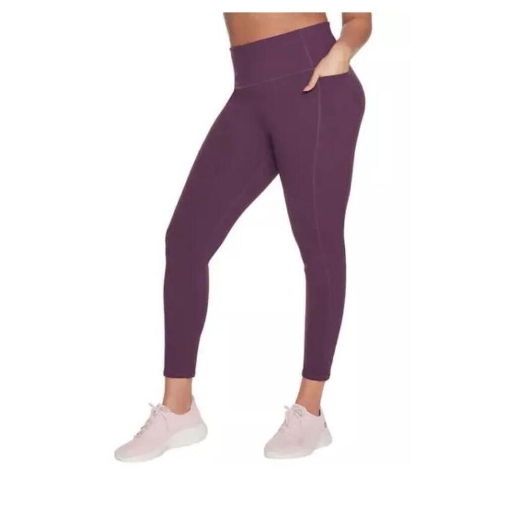 Women's Skechers Go Walk Purple High Waisted Leggings Size Small AN7